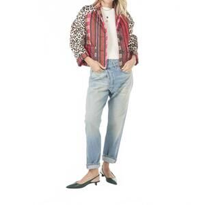 NEW LA PRESTIC OUISTON mini mela jacket in mix mexico